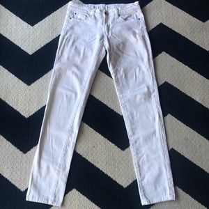 Itz Me white denim skinny jeans size 7